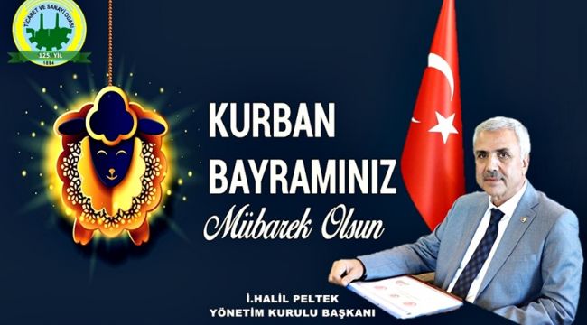 Başkan Peltek, Kurban Bayramı'nı Kutladı