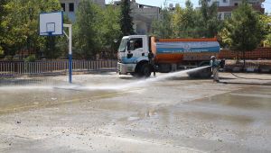 Haliliye’de Okullarda Temizlik Seferberliği