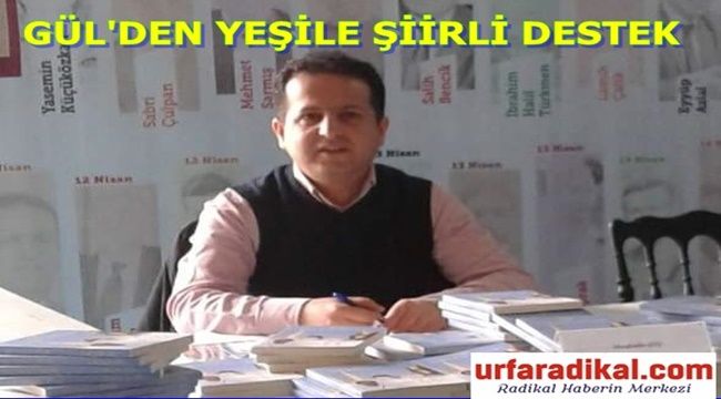 Mustafa Gül'den, Yemyeşil Urfa İçin Şiir