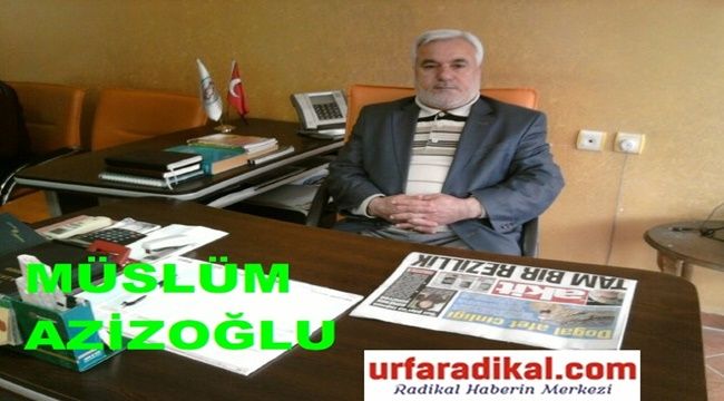 Şıhmüslüm Azizoğlu, Kurban Bayramı Nedeniyle Bir Mesaj Yayınladı