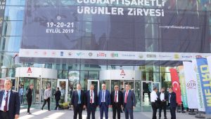 2.Uluslararası Coğrafi İşaretli Ürünler Zirvesi’nde Şanlıurfa Rüzgarı