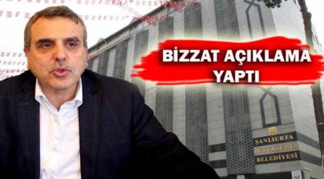 Şanlıurfa BŞB Belediye İcrası Olanlar Dikkat!