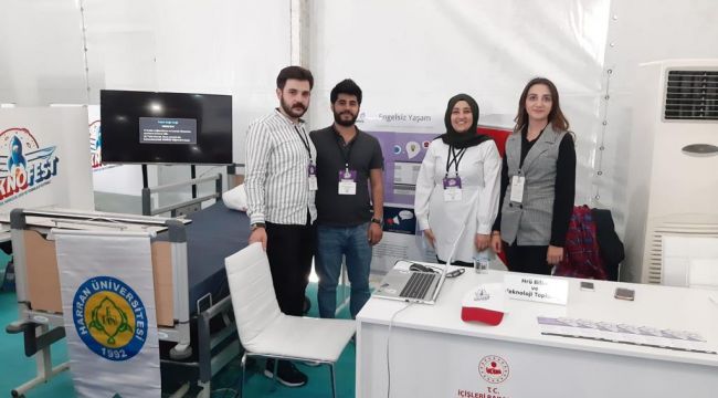 Teknofest 2019'da Harran Üniversitesi Sağlık Kategorisinde 2. Oldu