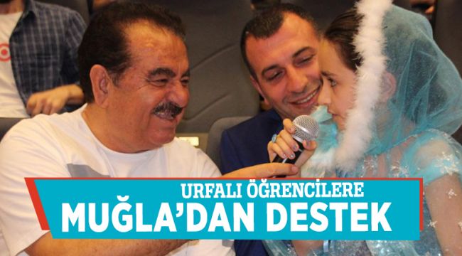 Urfalı öğrencilere Muğla'dan destek 