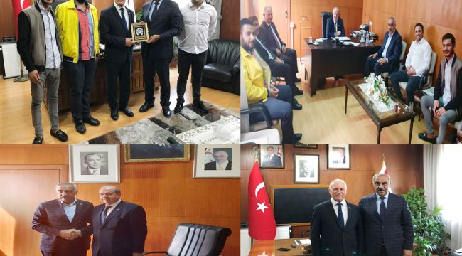 Başkan Bayık, KKTC Başbakanı Ersin Tatar’ı ziyaret etti