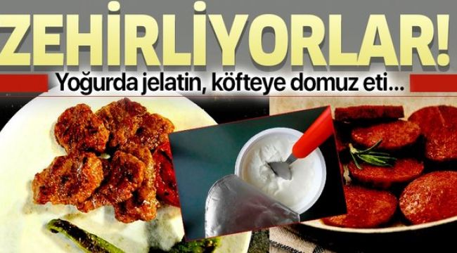 Bu bir gıda terörüdür! İnsanları zehirliyorlar