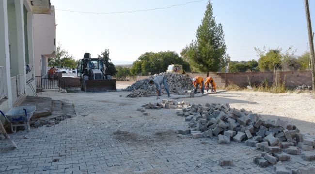 Hilvan Belediyesi çevre düzenleme çalışmaları