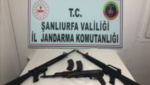 JAndarma Siverek'te Kaçak Silah Yakaladı