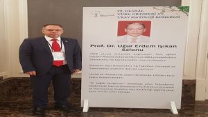 Ortopedi kongresinde ERDEM Hoca unutulmadı