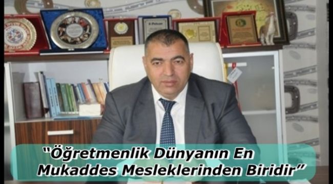 Gülebak, “Öğretmenlik Dünyanın En Mukaddes Mesleklerinden Biridir”