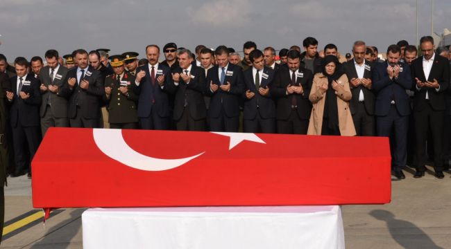  Şehit Uzman Çavuşlar Dualarla Memleketlerine Uğurlandı  