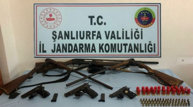 Viranşehir İlçesinde Silah Kaçakçılarına Operasyon