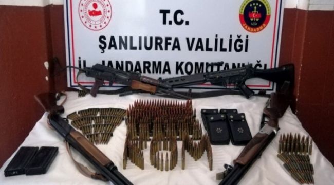 Viranşehir'de silah kaçakçılığı! Gözaltılar var