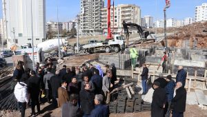 Başkan Baydilli Cami Temel Atma Törenine  Katıldı  