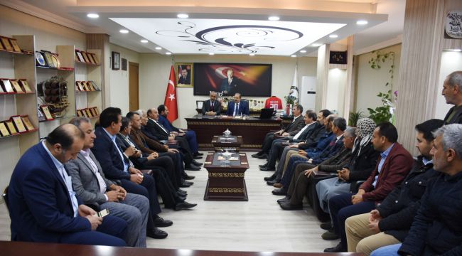 Milletvekil Özcan'dan Başkan Bayık'a ziyaret