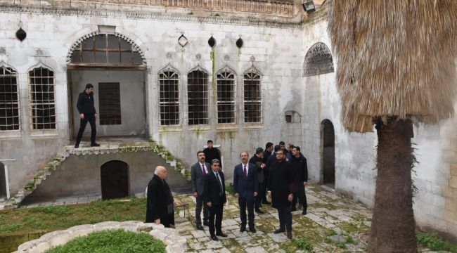 Vali Erin, Tarihi Konaklarda İncelemelerde Bulundu  