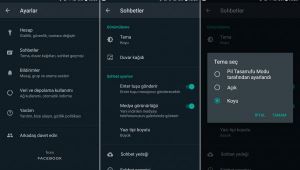 WhatsApp'a Gece Modu Geldi !