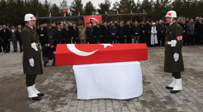 Şehit Ceyhun Taş Memleketine Uğurlandı