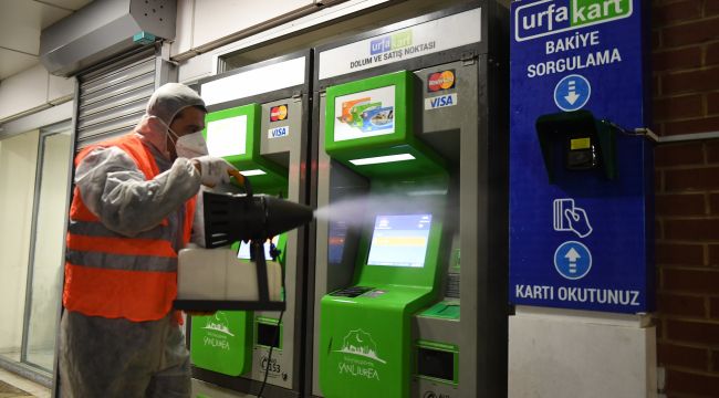 Büyükşehir'de Hijyen Ve Dezenfekte Çalışmaları Devam Ediyor