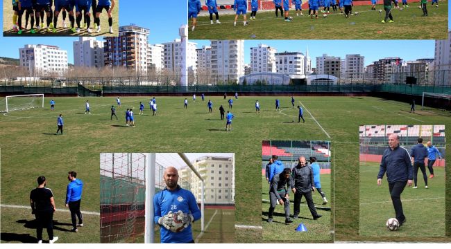 Karaköprü Belediyespor Sultanbeyli’ye hazırlanıyor