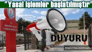 Suç Duyurusu Yapıldı