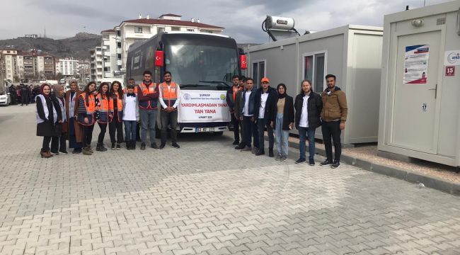 ŞURKAV Deprem Bölgesi Elazığ’da “Yardımlaşmadan Yana Yan Yana”