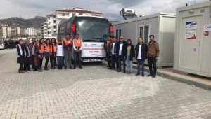 ŞURKAV Deprem Bölgesi Elazığ’da “Yardımlaşmadan Yana Yan Yana”