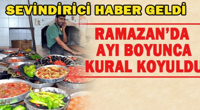 Fırınlarda Yasak Kalktı Ama Ramazan Ayı İçin Kısıtlama Geldi