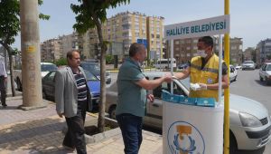 Haliliye'de Maske Dağıtımı Sürüyor