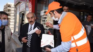 Şanlıurfa Valiliği Maşuk’ta Maske Dağıtarak Uyardı