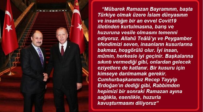 AB Uyum Komisyonu Başkanı Mehmet Kasım Gülpınar’dan Ramazan Bayramı mesajı