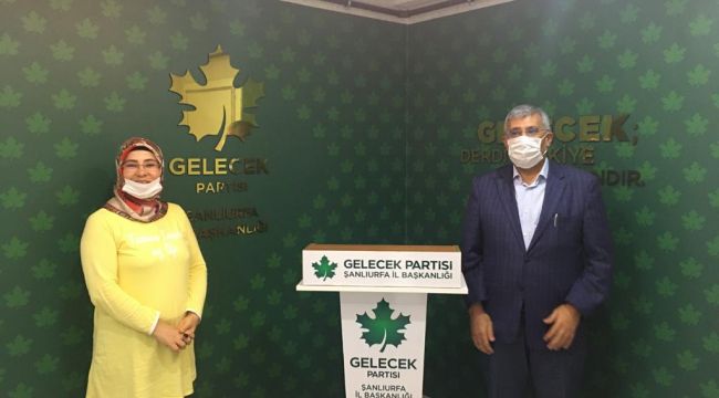 Gelecek Partisi Konya Kadın Kollarından Şanlıurfa İl Başkanlığına Ziyaret