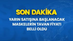 Maskeler Ücrete Tabi Oldu, İşte Fiyatlar…