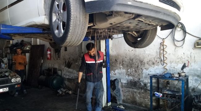 Oto Tamircilerinde Bayram sonrası yoğunluğu