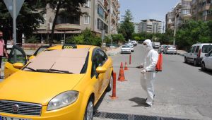 Ticari Taksiler, Büyükşehir İle Rutin Olarak Dezenfekte Ediliyor