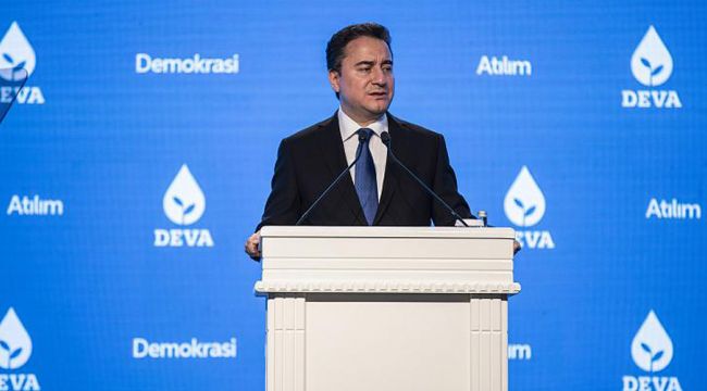 Ali Babacan erken seçim için tarih verdi