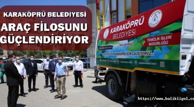 Çevre ve Şehircilik Bakanlığından Karaköprü'ye Araç Hibesi