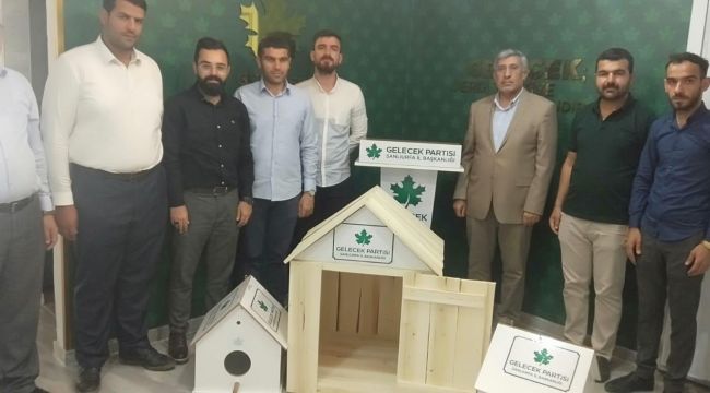 Gelecek Partisi Şanlıurfa Gençlik Kolları Sokak Hayvanlarına Sahip Çıktı 