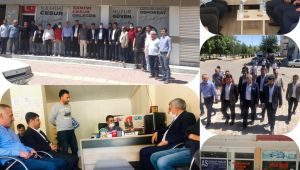 Gelecek Partisi Şanlıurfa İl Başkanı Teşkilatı ile birlikte Viranşehir’de