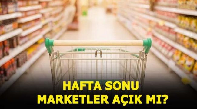 Hafta Sonu Yasak Var Mı