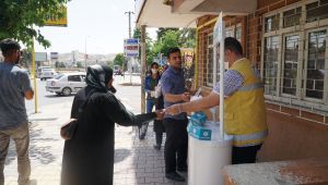 Haliliye’de Halk Sağlığı İçin Maske Dağıtımı Sürüyor