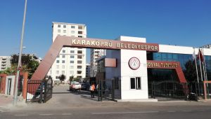 Karaköprü Belediyespor topbaşı yapıyor