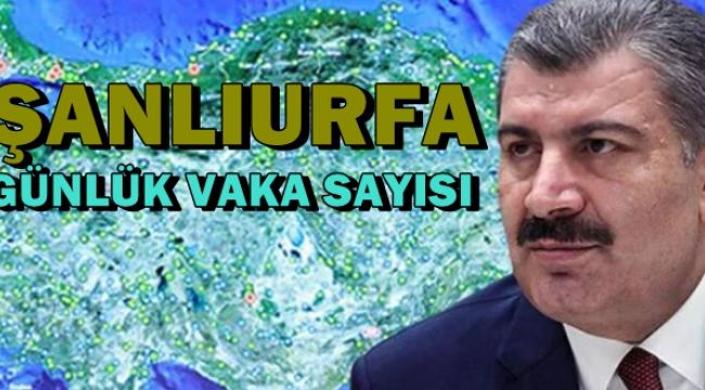 Şanlıurfa'da Vaka Sayıları Nedir? Bakan Koca Açıkladı