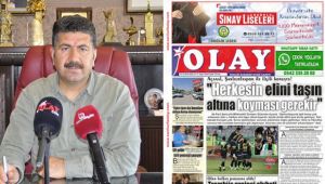 Şanlıurfa Olay Gazetesi Sadece Dijital Olarak Yayın Yapma kararı Aldı