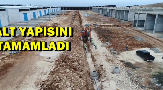 Urfa’da Küçük Sanayi Sitelerinin Alt Yapısını Yapıldı