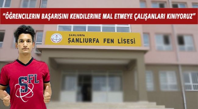 Başka okulun öğrencisini kendi öğrencileri diye tanıttılar!