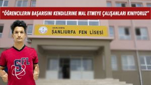 Başka okulun öğrencisini kendi öğrencileri diye tanıttılar!