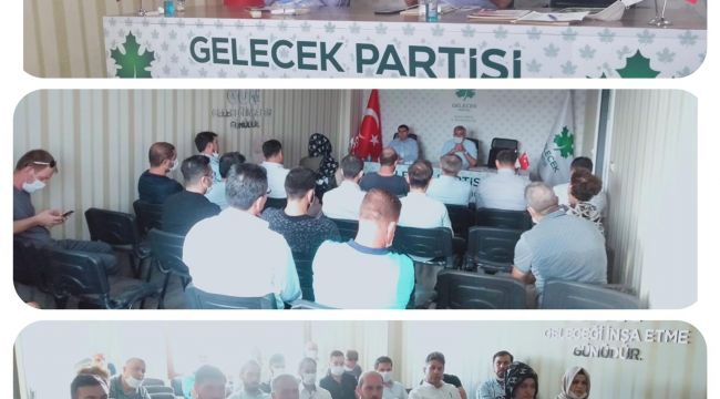 Gelecek Partisi Haftalık Toplantısını yaptı!