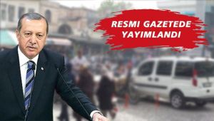 Cumhurbaşkanı Erdoğan Haşimiye Meydanı için imzayı attı!
