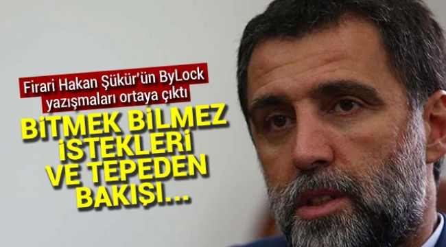 Hakan Şükür’ün ByLock yazışmalarından çıktı